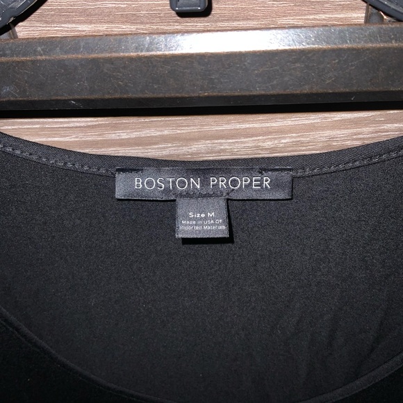 Boston Proper cold shoulder blouse - Picture 4 of 8